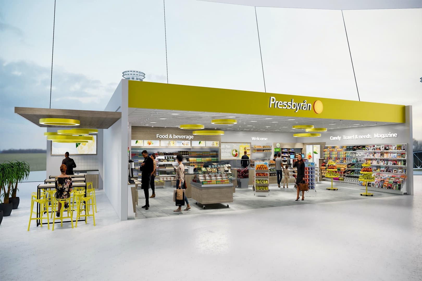 Konceptbutik flygplats