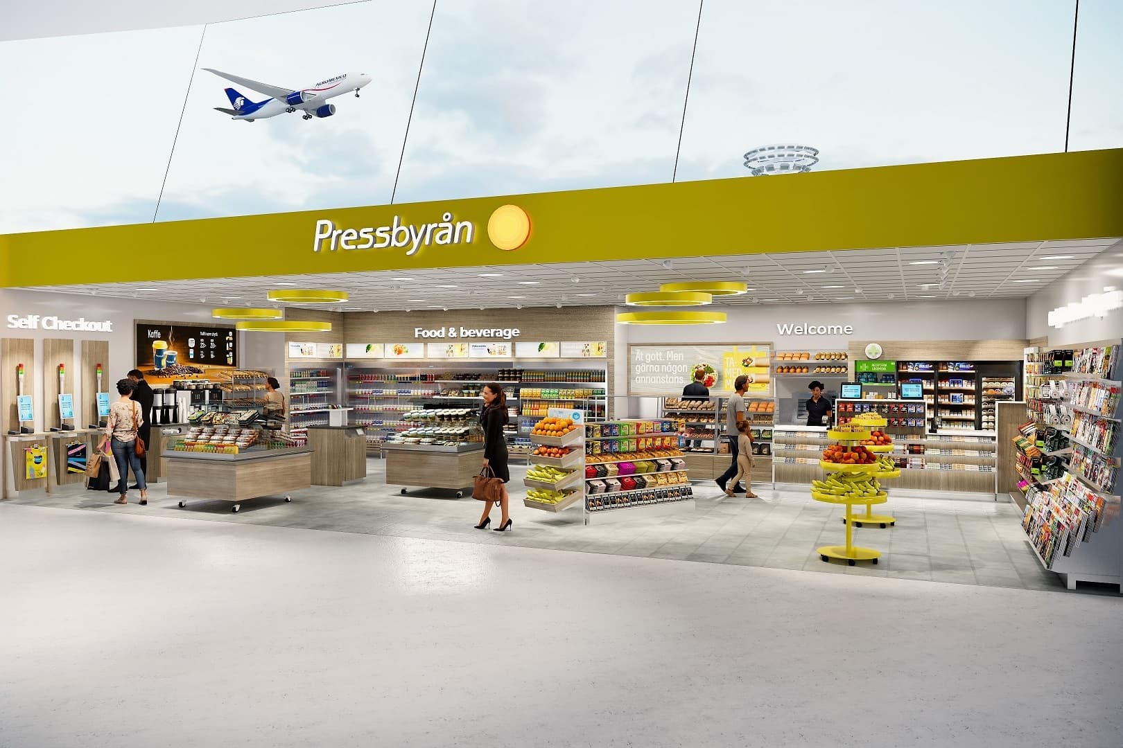 Konceptbutik flygplats